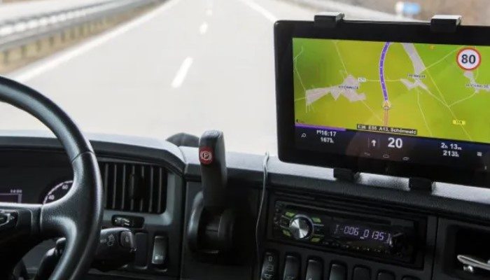 Aplicativo de GPS para caminhão