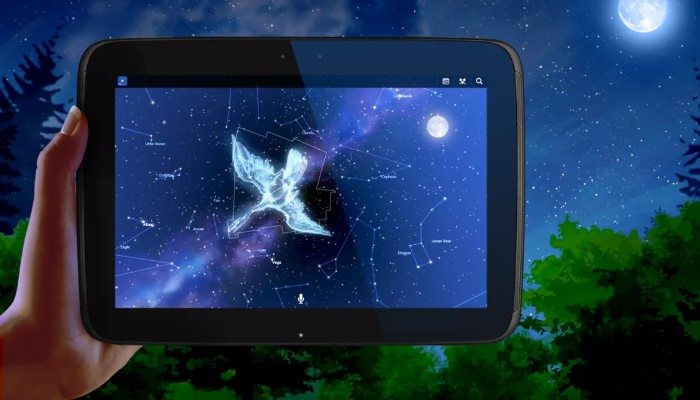App para ver constelações